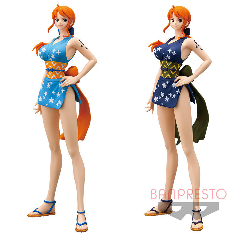 One Piece - Nami - Glitter & Glamours - Wanokuni Style Regular and Rare Color - Set of 2 Figures (Bandai Spirits), Franchise: One Piece, Release Date: 26. Feb 2020, Type: Prize, Nippon Figures