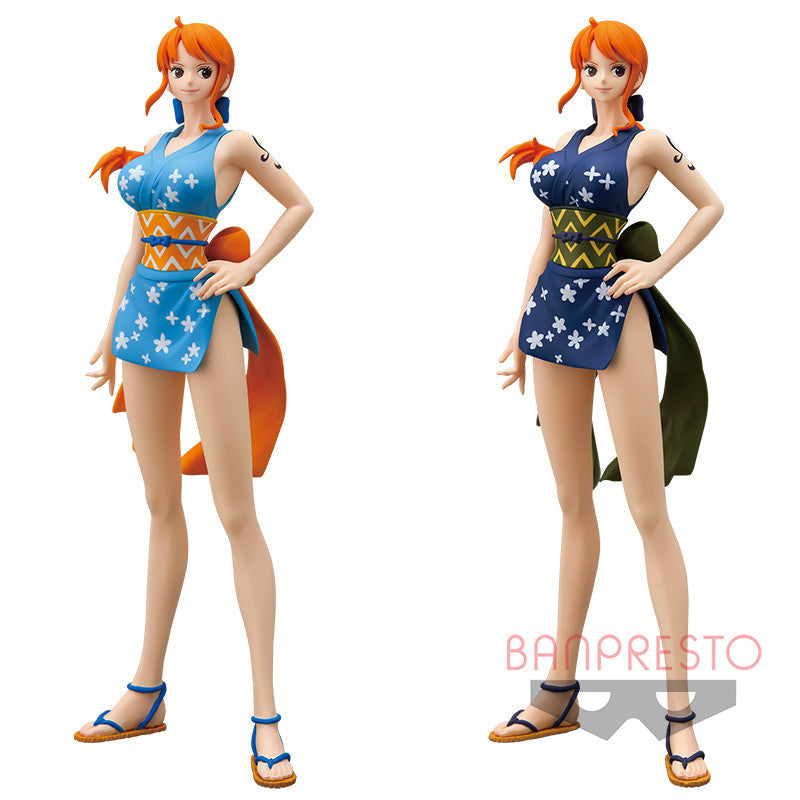 One Piece - Nami - Glitter & Glamours - Wanokuni Style Regular and Rare Color - Set of 2 Figures (Bandai Spirits), Franchise: One Piece, Release Date: 26. Feb 2020, Type: Prize, Nippon Figures