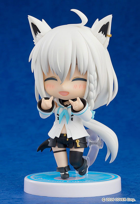 Hololive - Fubuchun - Oruyanke - Shirakami Fubuki - Nendoroid #1821 - 2023 Re-release (Toytec), Franchise: Hololive, Brand: Toytec, Release Date: 14. Nov 2023, Type: Nendoroid, Dimensions: H=100mm (3.9in), Store Name: Nippon Figures