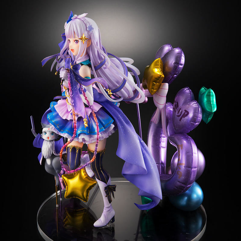 Re:Zero kara Hajimeru Isekai Seikatsu - Emilia - Puck - Shibuya Scramble Figure - 1/7 - Idol Ver (eStream), Franchise: Re:Zero kara Hajimeru Isekai Seikatsu, Brand: eStream, Release Date: 30. Jun 2021, Type: General, Store Name: Nippon Figures