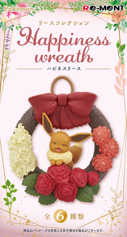 Pokemon - Happiness Wreath - Re-ment - Blind Box, Franchise: Pokemon, Brand: Re-ment, Release Date: 23rd January 2023, Type: Blind Boxes, Box Dimensions: 13cm (Height) x 7cm (Width) x 6cm (Depth), Material: PVC, ABS, Number of types: 6 types, Store Name: Nippon Figures