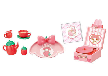 Sanrio - My Melody and Strawberry's Room - Re-ment - Blind Box, Franchise: Sanrio, Brand: Re-ment, Release Date: 24th May 2021, Type: Blind Boxes, Box Dimensions: 11.5cm (Height) x 7cm (Width) x 6cm (Depth), Material: PVC, ABS, Number of types: 8 types, Store Name: Nippon Figures