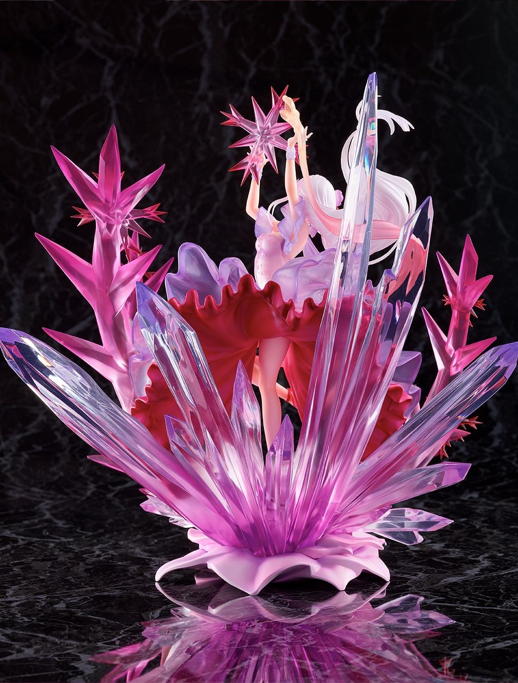 Re:Zero kara Hajimeru Isekai Seikatsu - Emilia - Shibuya Scramble Figure - 1/7 - Hyouketsu no Emilia, Crystal Dress Ver. (Alpha Satellite), Release Date: 19. May 2022, Nippon Figures