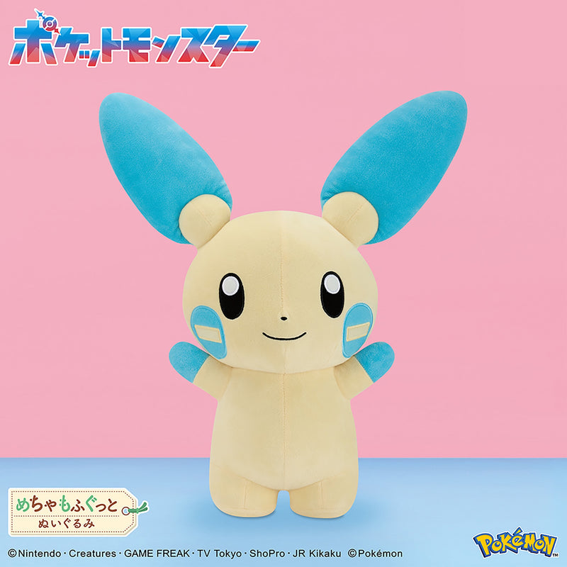 Pokémon - Minun - Mecha Mofugutto Plush (Bandai Spirits)