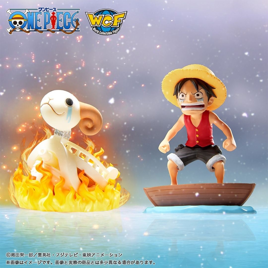 One Piece - Monkey D. Luffy & Going Merry - World Collectable Figure Log Stories (Bandai Spirits)