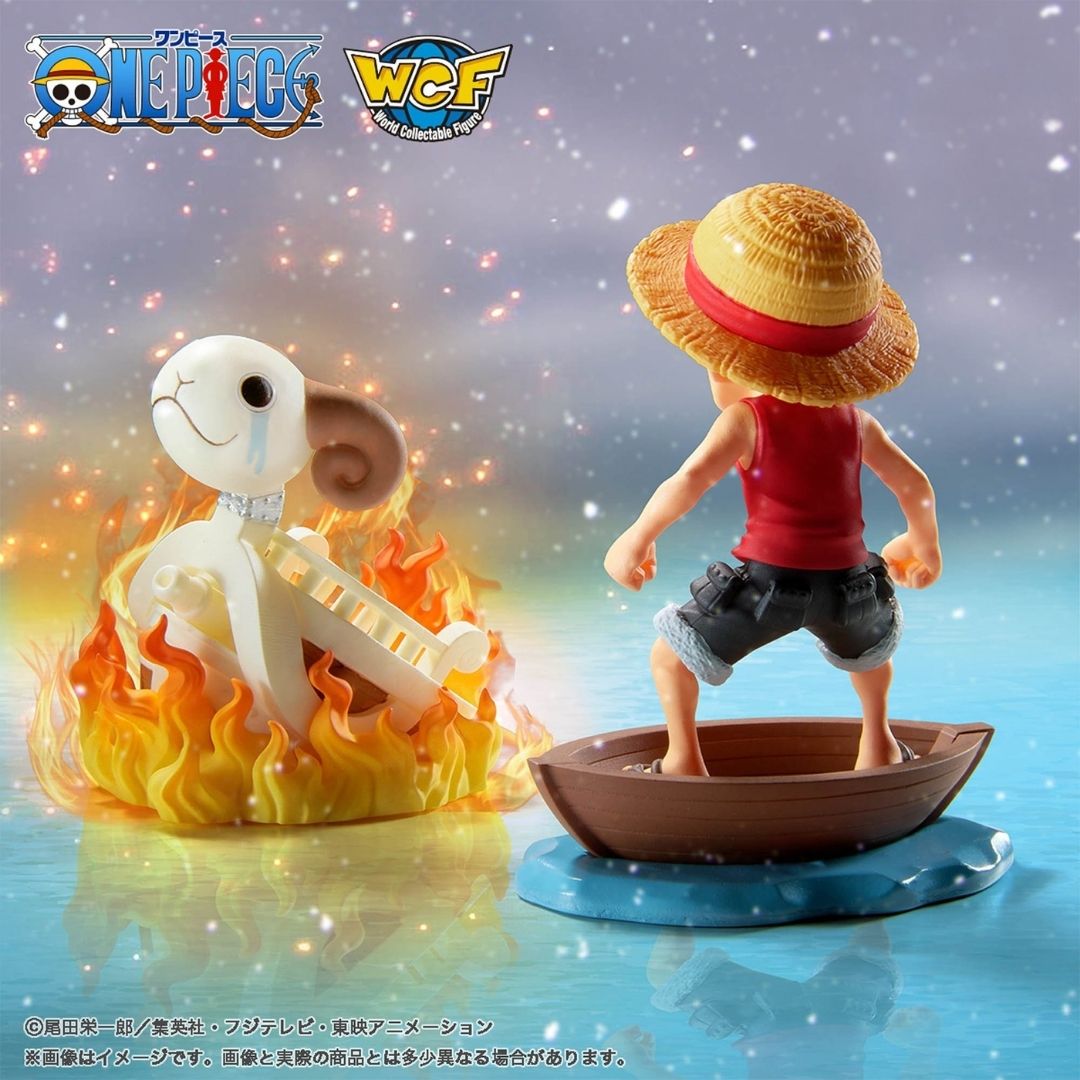 One Piece - Monkey D. Luffy & Going Merry - World Collectable Figure Log Stories (Bandai Spirits)