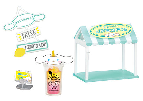 Sanrio - Cinnamoroll Lemonade Stand - Re-ment - Blind Box, Franchise: Sanrio, Brand: Re-ment, Release Date: 24th July 2023, Type: Blind Boxes, Box Dimensions: 115 (Height) x 70 (Width) x 50 (Depth) mm, Material: PVC, ABS, Number of types: 8 types, Store Name: Nippon Figures