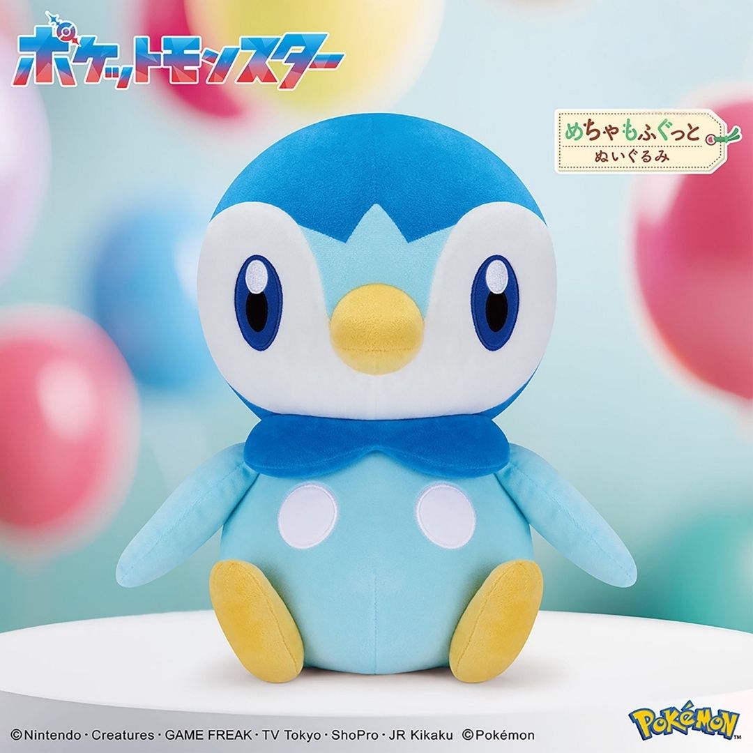 Pokémon - Piplup - Mecha Mofugutto Plush (Bandai Spirits)