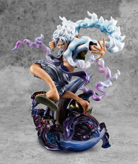 One Piece - Monkey D. Luffy - Portrait Of Pirates "WA-MAXIMUM" - Gear 5 (MegaHouse), Franchise: One Piece, Brand: MegaHouse, Release Date: 31. Jul 2024, Dimensions: W=220mm (8.58in) L=245mm (9.56in) H=230mm (8.97in), Nippon Figures