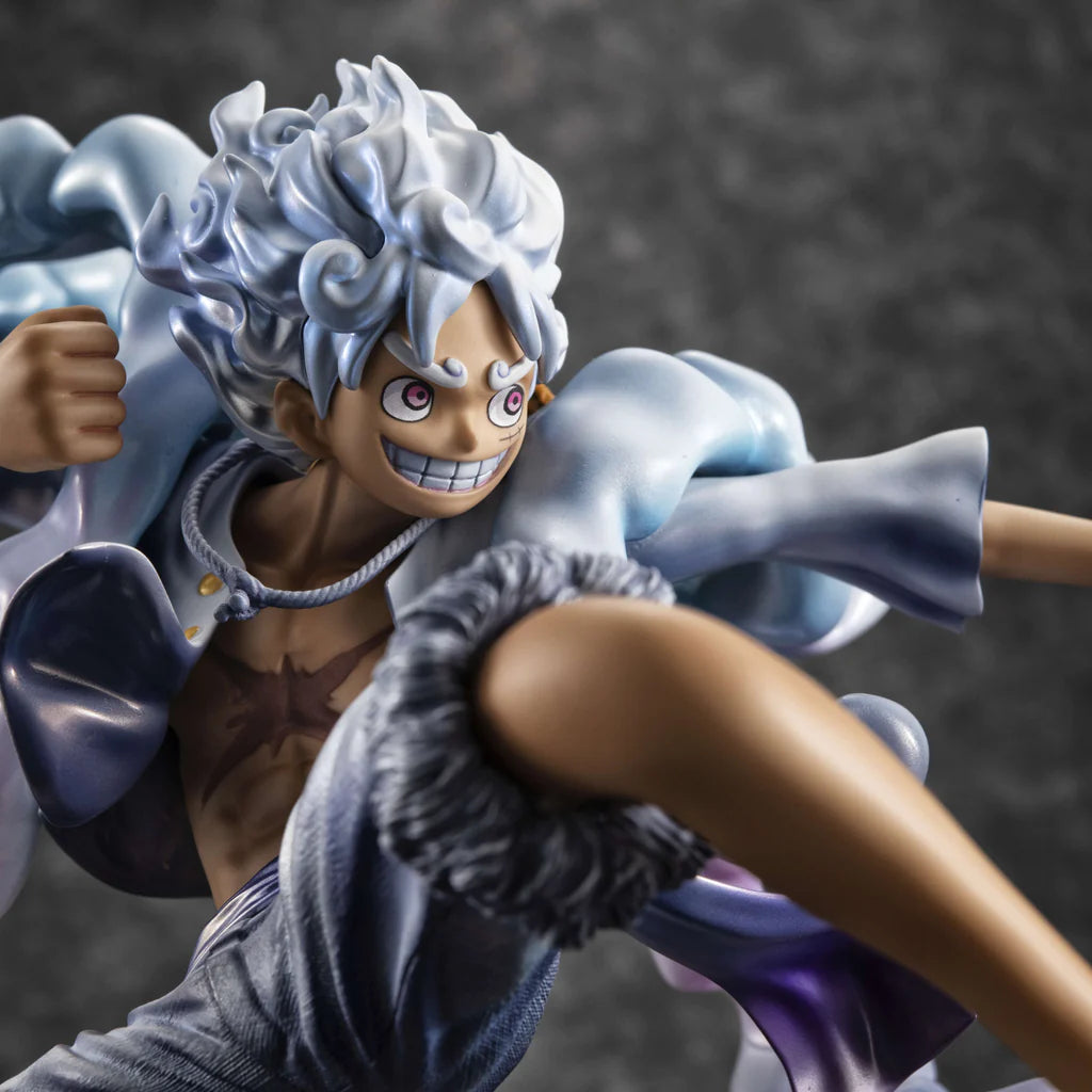 One Piece - Monkey D. Luffy - Portrait Of Pirates "WA-MAXIMUM" - Gear 5 (MegaHouse), Franchise: One Piece, Brand: MegaHouse, Release Date: 31. Jul 2024, Dimensions: W=220mm (8.58in) L=245mm (9.56in) H=230mm (8.97in), Nippon Figures