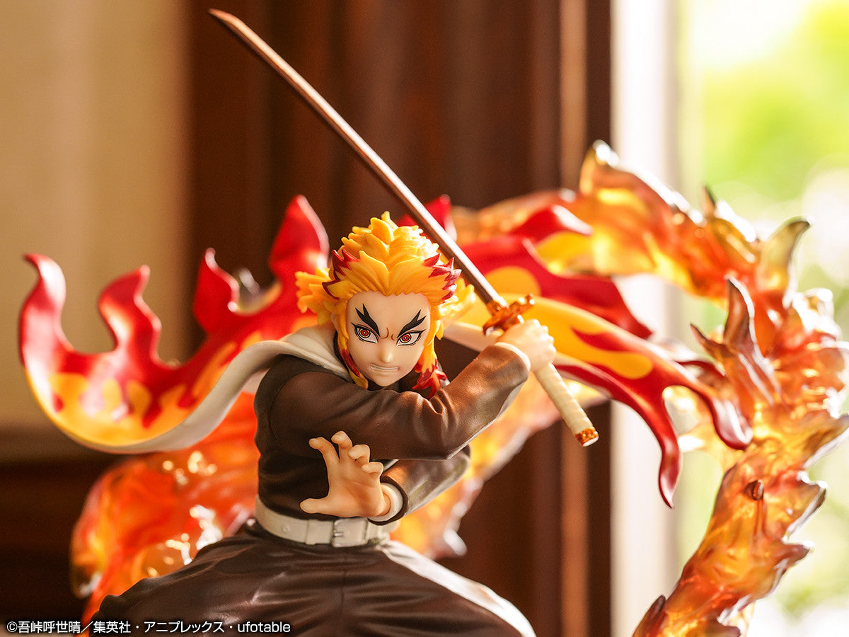Gekijouban Demon Slayer: Mugen Train Arc - Rengoku Kyojuro - Ichiban Kuji Demon Slayer ~Reimeini Yaiba wo Mote~ B Prize (Bandai Spirits), Franchise: Demon Slayer: Mugen Train Arc (Demon Slayer: Mugen Train), Brand: Bandai Spirits, Release Date: 26. Jun 2021, Type: Prize, Nippon Figures