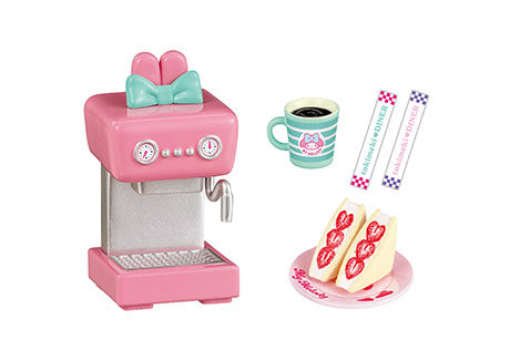 Sanrio - My Melody♡Kuromi Tokimeki Diner - Re-ment - Blind Box, Franchise: Sanrio, Brand: Re-ment, Release Date: 26th September 2022, Type: Blind Boxes, Box Dimensions: 11.5cm (Height) x 7cm (Width) x 5cm (Depth), Material: PVC, ABS, Number of types: 8 types, Store Name: Nippon Figures