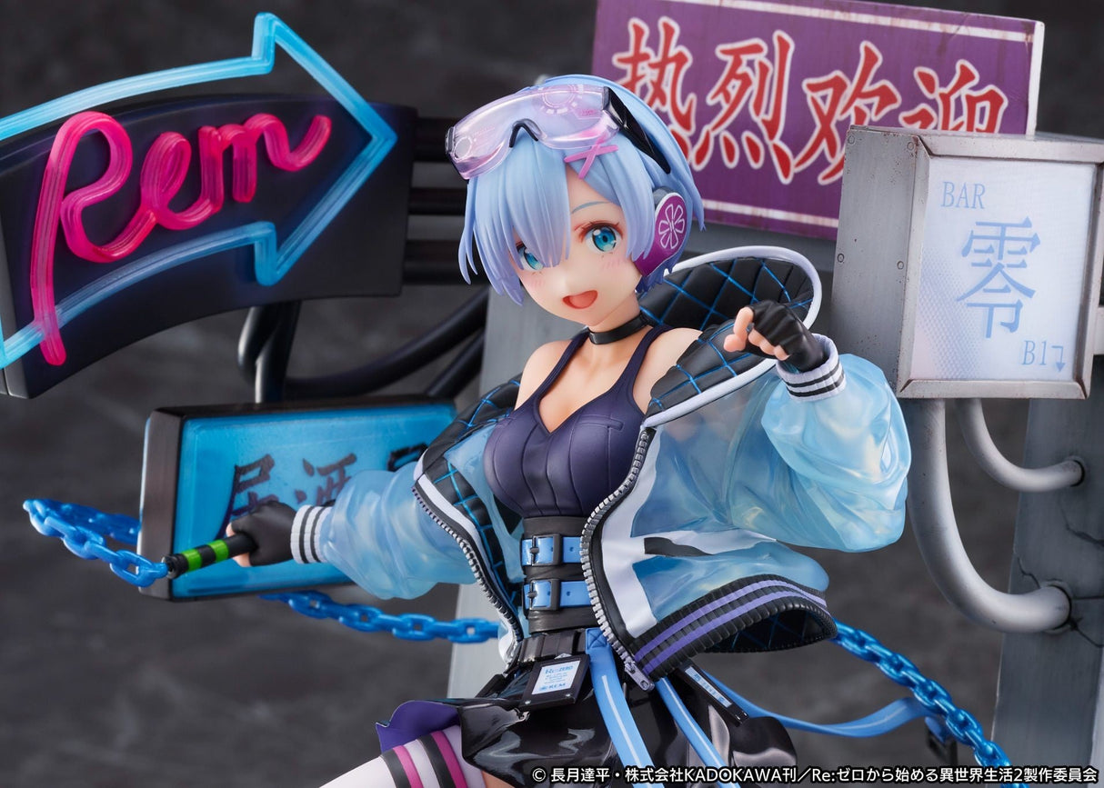 Re:Zero kara Hajimeru Isekai Seikatsu - Rem - Shibuya Scramble Figure - 1/7 - Neon City Ver. (Alpha Satellite), Franchise: Re:Zero kara Hajimeru Isekai Seikatsu, Brand: eStream, Release Date: 18. Oct 2022, Type: General, Dimensions: 270.0 mm, Material: PVC, Store Name: Nippon Figures