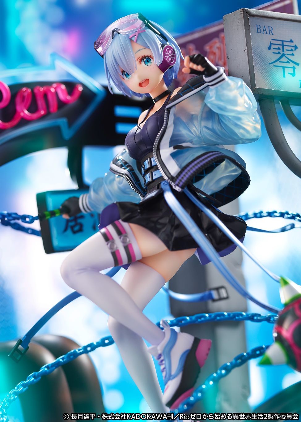 Re:Zero kara Hajimeru Isekai Seikatsu - Rem - Shibuya Scramble Figure - 1/7 - Neon City Ver. (Alpha Satellite), Franchise: Re:Zero kara Hajimeru Isekai Seikatsu, Brand: eStream, Release Date: 18. Oct 2022, Type: General, Dimensions: 270.0 mm, Material: PVC, Store Name: Nippon Figures