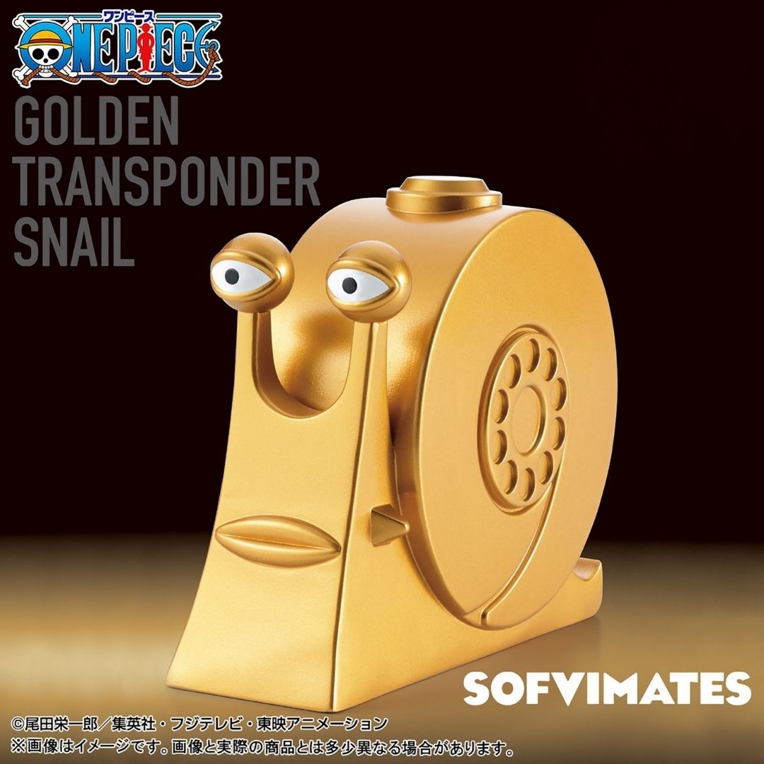 One Piece - Golden Den Den Mushi - SOFVIMATES (Bandai Spirits)