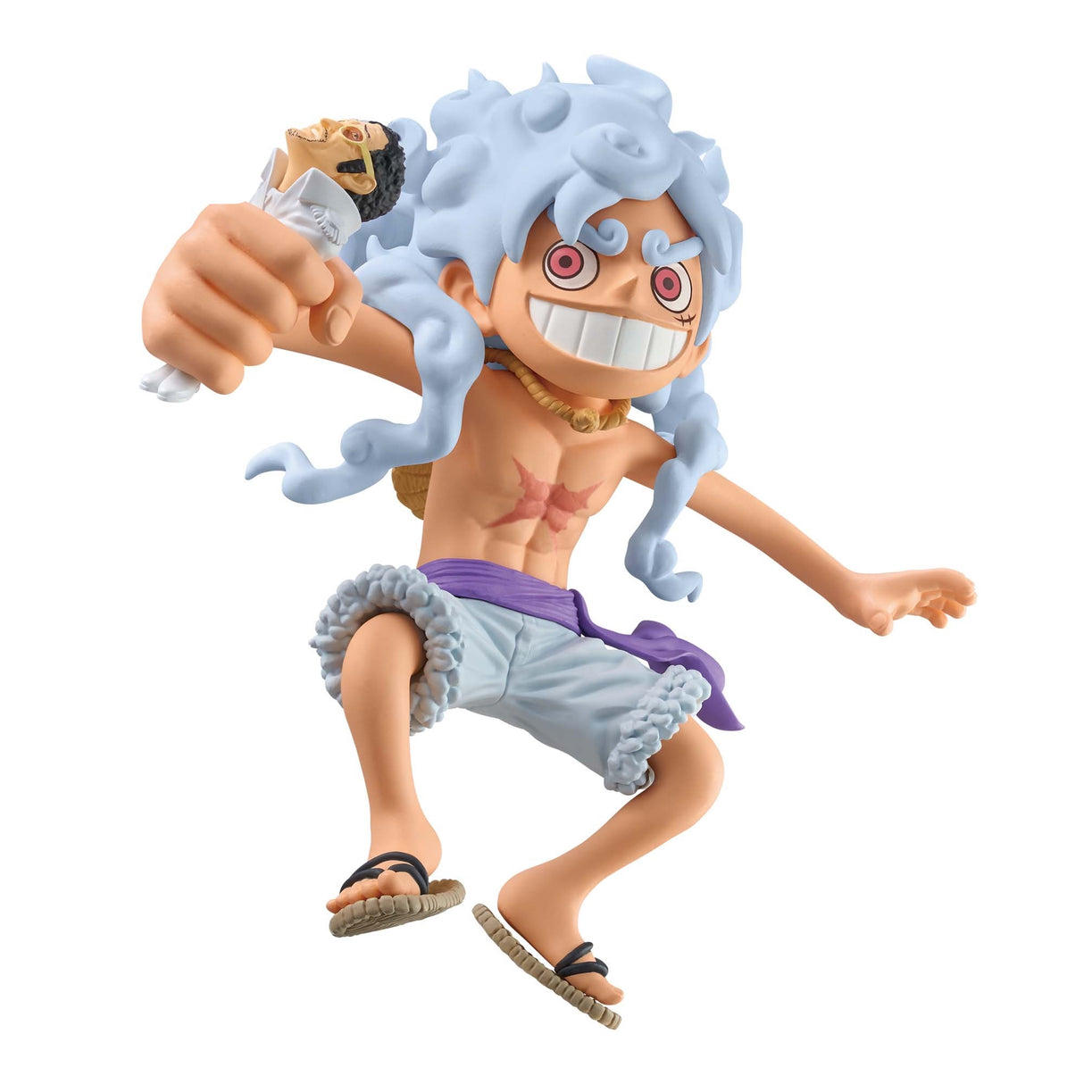 One Piece - Monkey D. Luffy vs. Borsalino - Mega World Collectable Figure (Bandai Spirits)