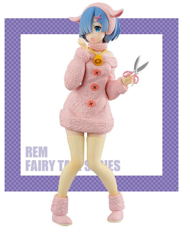 Re:Zero kara Hajimeru Isekai Seikatsu - Rem - Super Special Series - Wolf and Seven Little Goats, Pastel Color Ver. (FuRyu), Franchise: Re:Zero kara Hajimeru Isekai Seikatsu, Release Date: 28. Aug 2021, Type: Prize, Nippon Figures