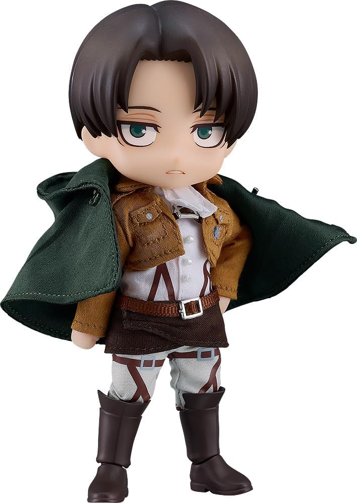 "Attack on Titan The Final Season - Levi Ackerman - Nendoroid Doll (Good Smile Company), Franchise: Attack on Titan The Final Season, Release Date: 31. Mar 2024, Dimensions: H=140mm (5.46in), Nippon Figures"