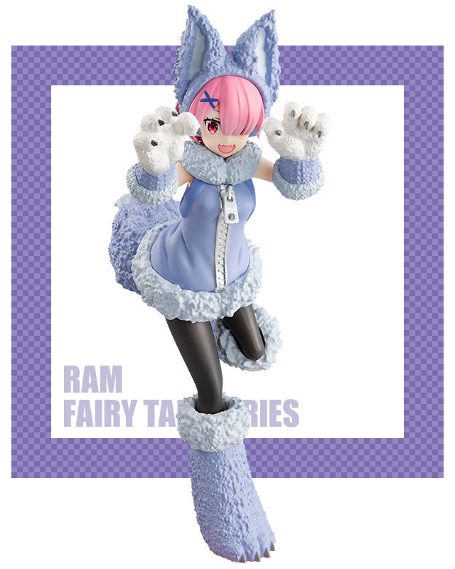 Re:Zero kara Hajimeru Isekai Seikatsu - Ram - Super Special Series - Wolf and Seven Little Goats, Pastel Color ver. (FuRyu), Franchise: Re:Zero kara Hajimeru Isekai Seikatsu, Brand: FuRyu, Release Date: 30. Sep 2021, Type: Prize, Store Name: Nippon Figures