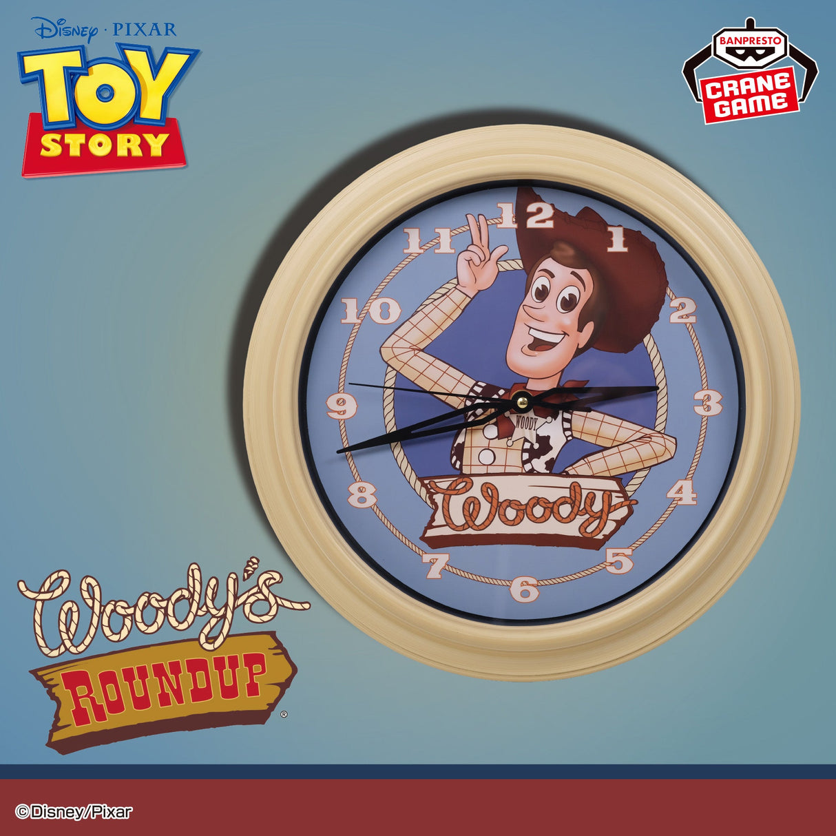 Toy Story - Woody - Roundup ~Clock~ (Bandai Spirits)