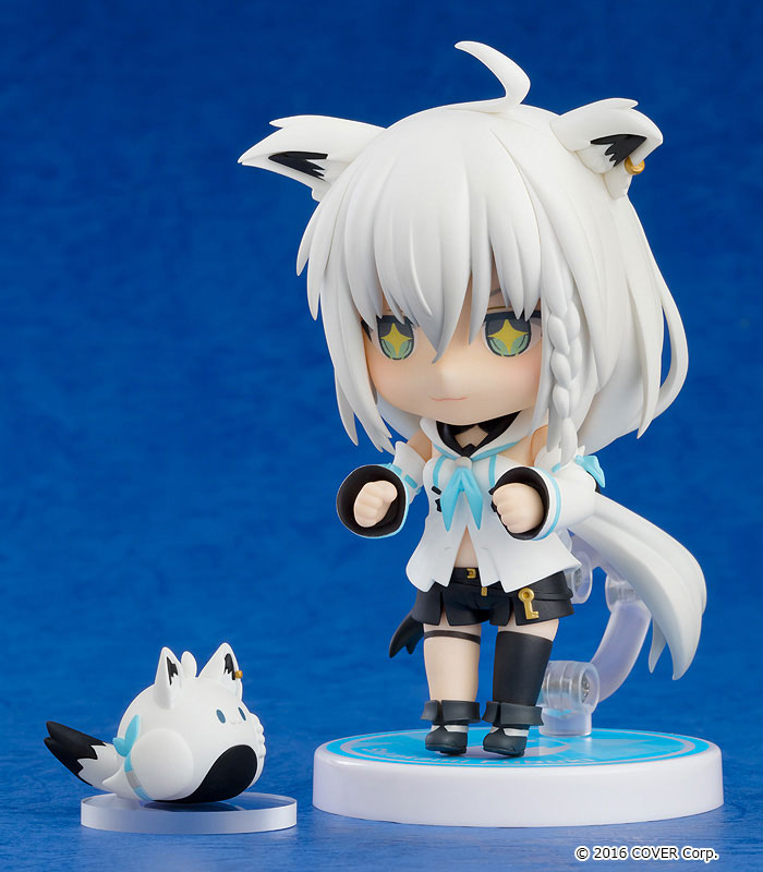 Hololive - Fubuchun - Oruyanke - Shirakami Fubuki - Nendoroid #1821 - 2023 Re-release (Toytec), Franchise: Hololive, Brand: Toytec, Release Date: 14. Nov 2023, Type: Nendoroid, Dimensions: H=100mm (3.9in), Store Name: Nippon Figures