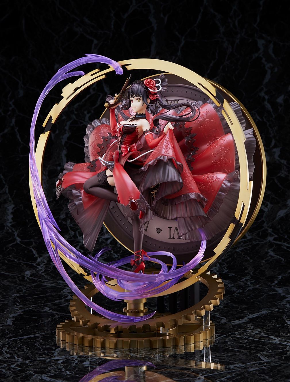 Date A Bullet - Tokisaki Kurumi - Shibuya Scramble Figure - 1/7 - Pigeon Blood Ruby Dress Ver. (Alpha Satellite, eStream), Franchise: Date A Bullet, Brand: Alpha Satellite, eStream, Release Date: 13. Sep 2023, Type: General, Store Name: Nippon Figures