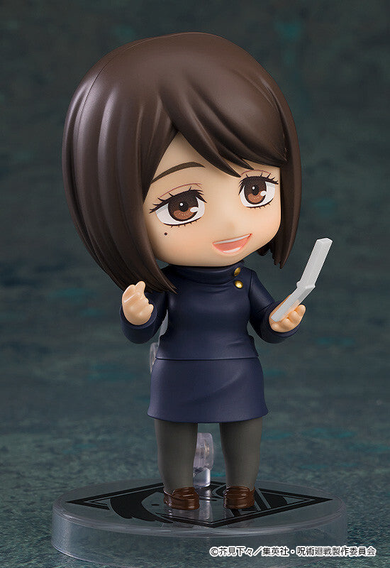 Image alt text: Jujutsu Kaisen - Ieiri Shoko - Nendoroid #2305 - Tokyo Jujutsu High School Ver. (Good Smile Company), Franchise: Jujutsu Kaisen, Release Date: 31. May 2024, Dimensions: H=100mm (3.9in), Store Name: Nippon Figures
