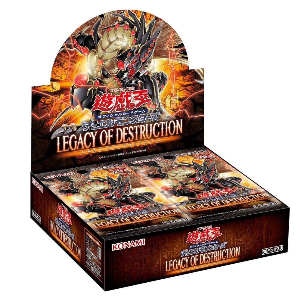 Yu-Gi-Oh! TRADING CARD GAME - TCG Legacy of Destruction - Booster Box, Franchise: Yu-Gi-Oh! - Duel Monsters, Brand: Konami, Release Date: 27 January 2024, Type: Trading Cards, Nippon Figures