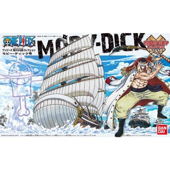 One Piece - Moby-Dick - Grand Ship Collection Model Kit (Bandai), One Piece Great Ship Collection featuring the Moby Dick of the Whitebeard Pirates, Bandai, Nippon Figures