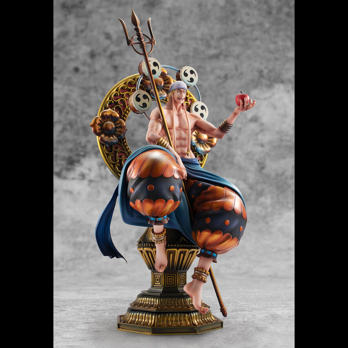 One Piece - Eneru - Portrait Of Pirates Maximum - Skypiea Yuiitsu Kami (MegaHouse), Release Date: 30. Sep 2023, Dimensions: L=140mm (5.46in) H=385mm (15.02in), Nippon Figures