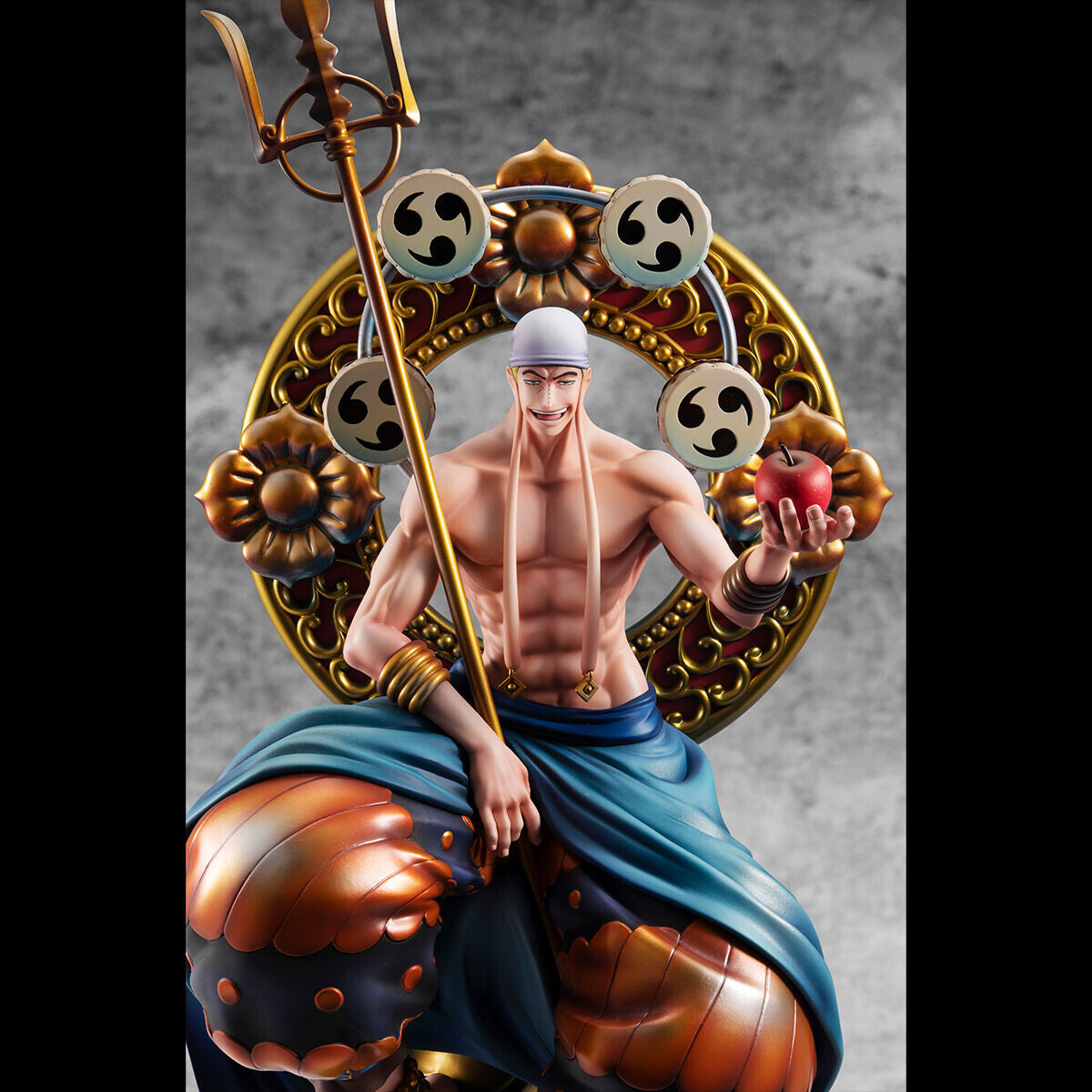 One Piece - Eneru - Portrait Of Pirates Maximum - Skypiea Yuiitsu Kami (MegaHouse), Release Date: 30. Sep 2023, Dimensions: L=140mm (5.46in) H=385mm (15.02in), Nippon Figures