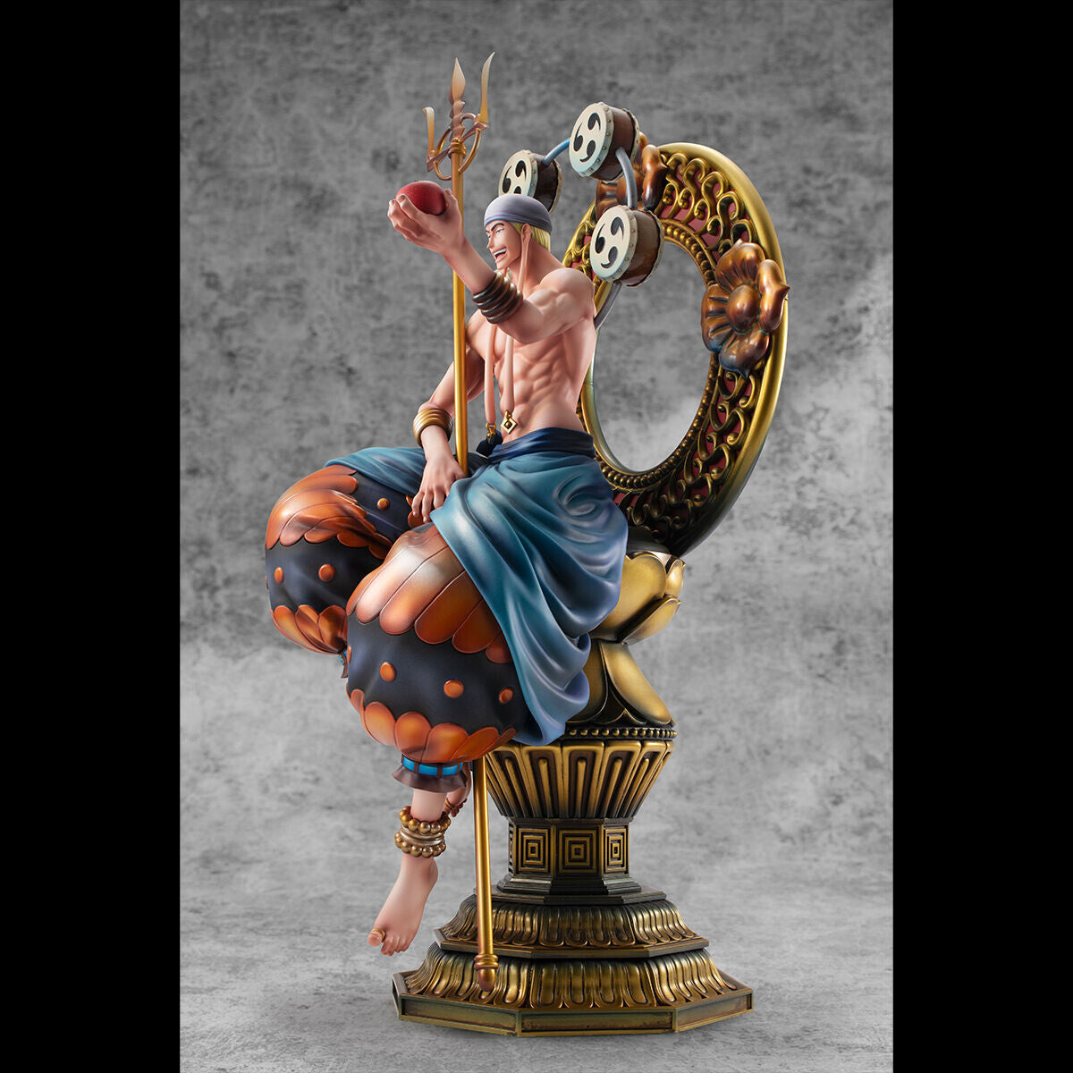 One Piece - Eneru - Portrait Of Pirates Maximum - Skypiea Yuiitsu Kami (MegaHouse), Release Date: 30. Sep 2023, Dimensions: L=140mm (5.46in) H=385mm (15.02in), Nippon Figures