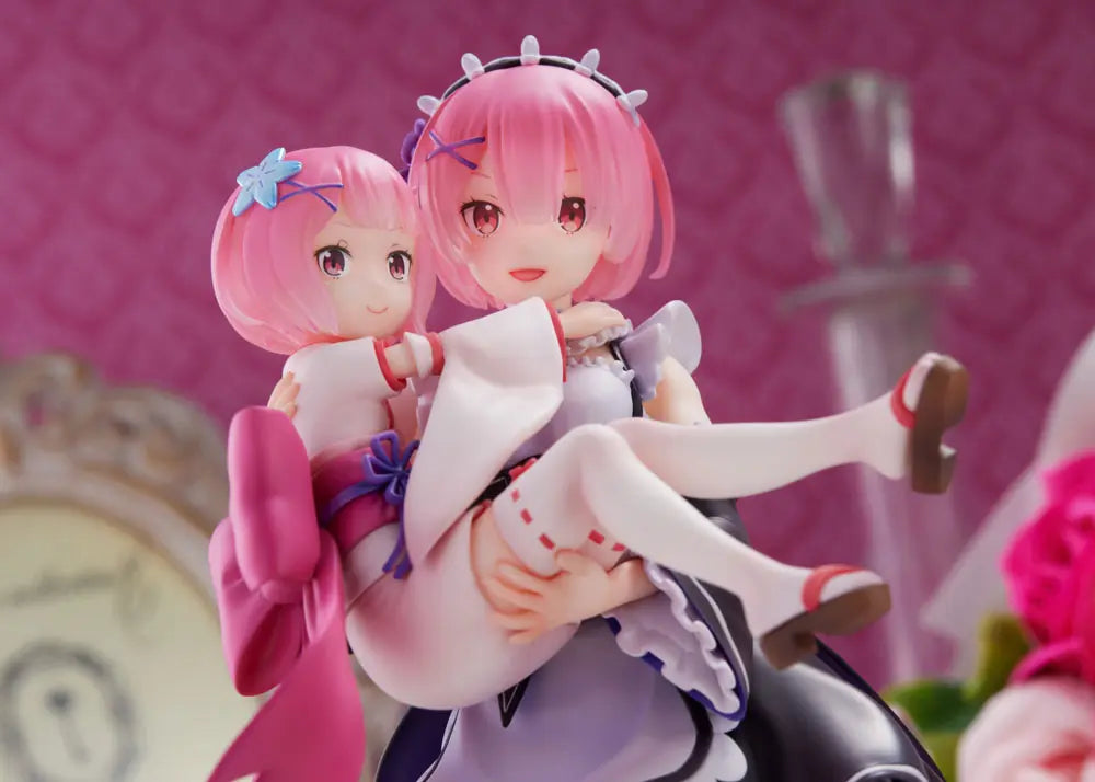 Re:Zero kara Hajimeru Isekai Seikatsu - Ram - S-Fire - 1/7 (SEGA), Franchise: Re:Zero kara Hajimeru Isekai Seikatsu, Brand: SEGA, Release Date: 04. Oct 2023, Type: General, Dimensions: H=230mm (8.97in, 1:1=1.61m), Scale: 1/7, Store Name: Nippon Figures