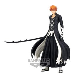Bleach - Kurosaki Ichigo - Solid and Souls - II (Bandai Spirits), Franchise: Bleach, Brand: Bandai Spirits, Release Date: 14. Apr 2023, Type: Prize, Dimensions: H=170mm (6.63in), Store Name: Nippon Figures