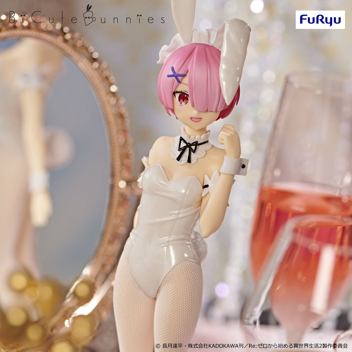 Re:Zero kara Hajimeru Isekai Seikatsu - Ram - BiCute Bunnies - White Pearl Color Ver. (FuRyu), Franchise: Re:Zero kara Hajimeru Isekai Seikatsu, Release Date: 30. Sep 2022, Store Name: Nippon Figures