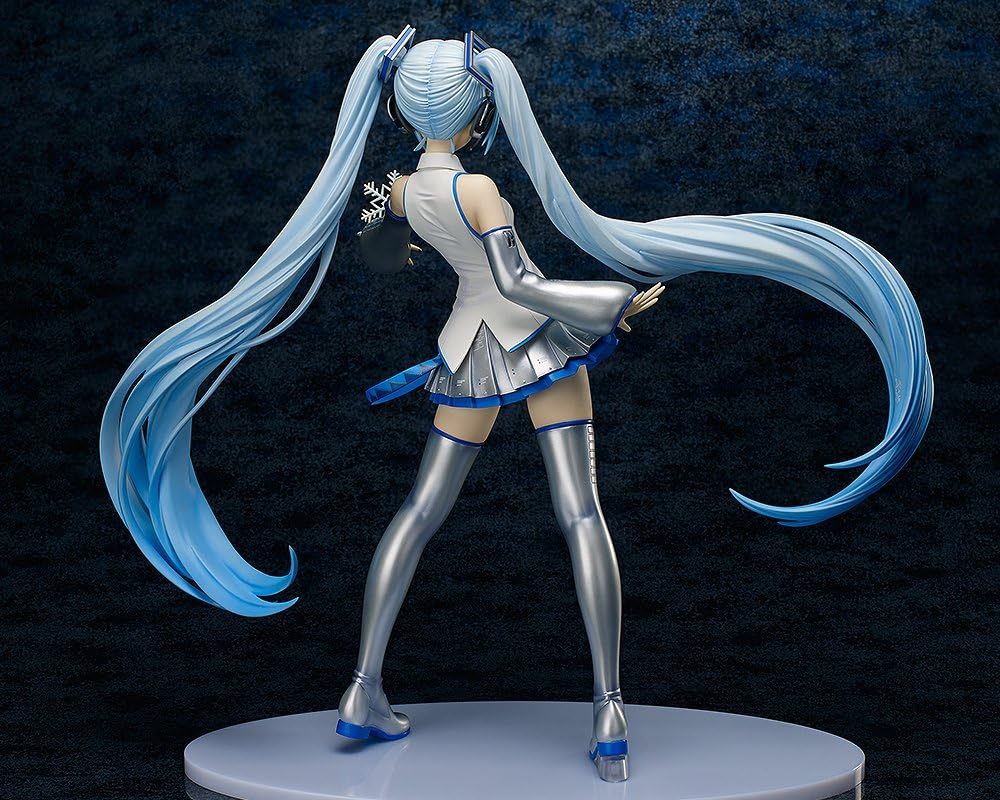 Vocaloid - Hatsune Miku - B-style - 1/4 - Snow - 2024 Re-release (FREEing), Franchise: Vocaloid, Brand: FREEing, Release Date: 28. Mar 2024, Type: General, Dimensions: H=420mm (16.38in, 1:1=1.68m), Scale: 1/4, Store Name: Nippon Figures