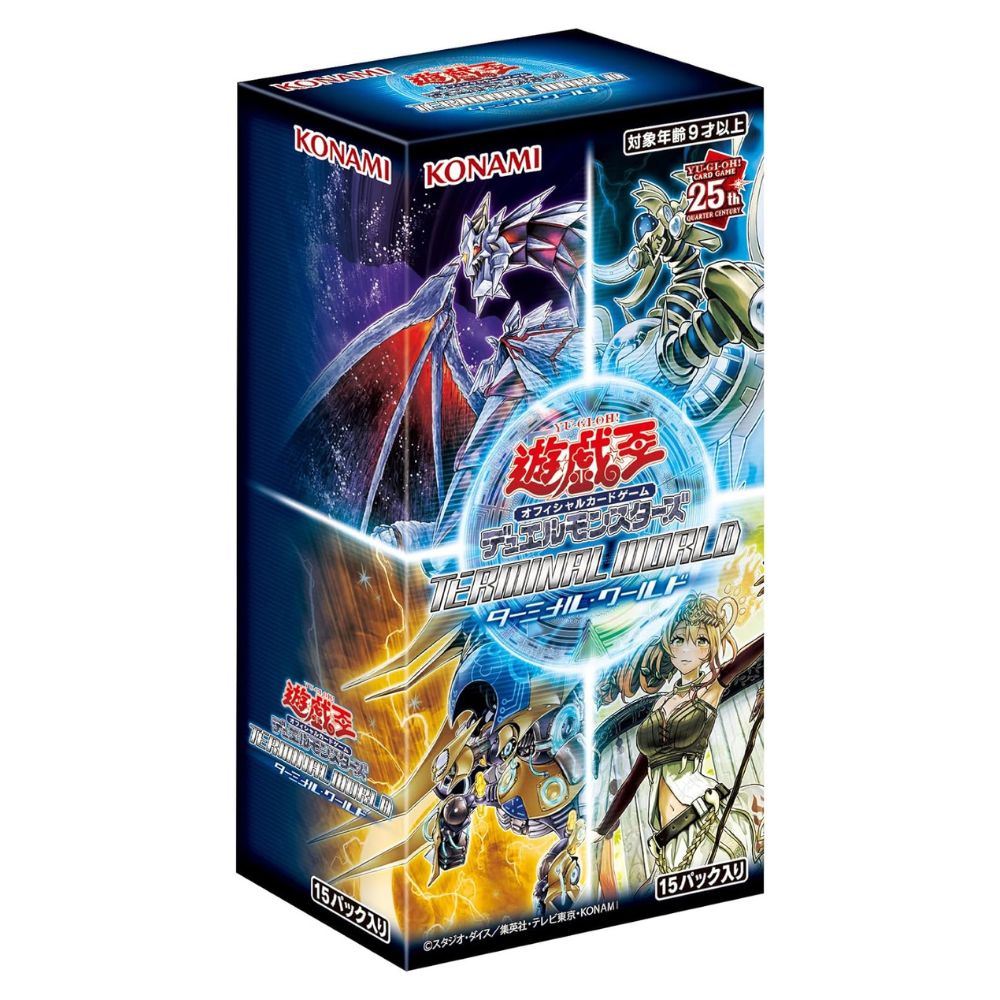 Yu-Gi-Oh! TRADING CARD GAME - TERMINAL WORLD - Booster Box, Franchise: Yu-Gi-Oh! - Duel Monsters, Brand: Konami, Release Date: 25 November 2023, Type: Trading Cards, Nippon Figures