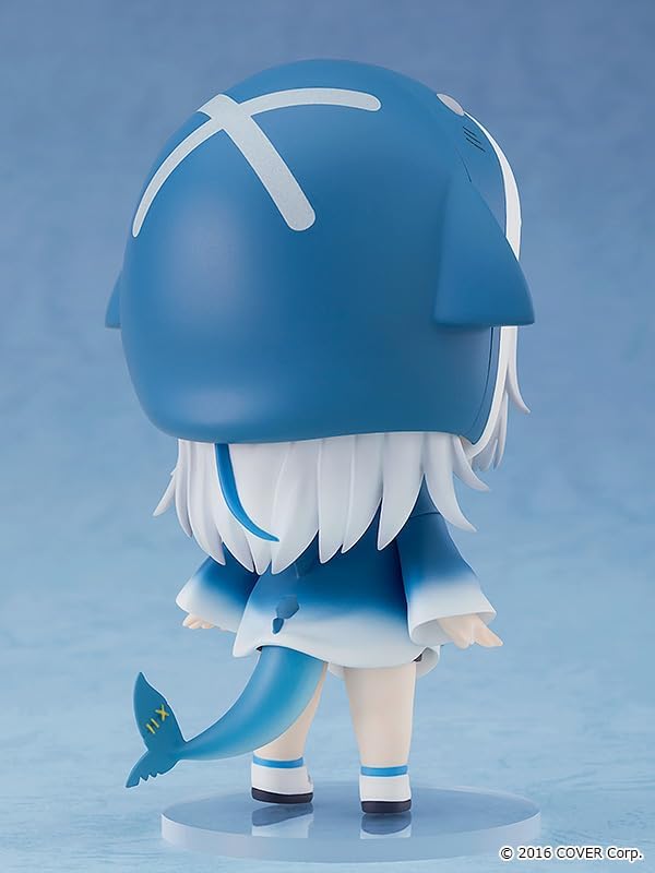 Hololive - Bloop - Gawr Gura - Nendoroid #1688 - 2024 Re-release (Good Smile Company), Franchise: Hololive, Brand: Good Smile Company, Release Date: 31. Aug 2024, Type: Nendoroid, Dimensions: H=100mm (3.9in), Nippon Figures