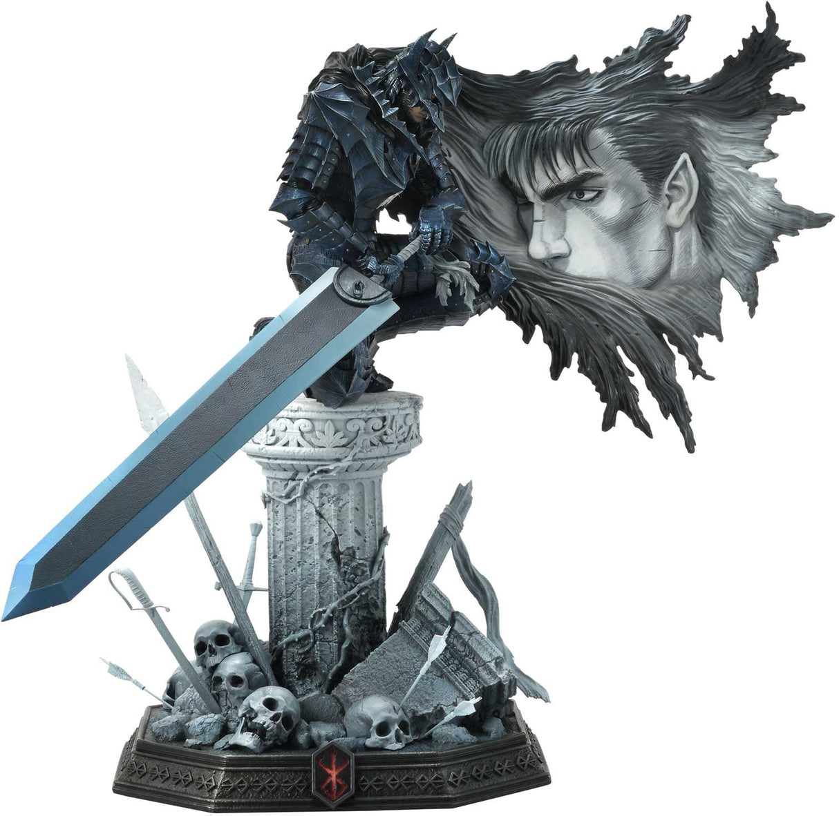 Berserk - Guts - Legacy Art Collection LABR-01 - 1/6 (Prime 1 Studio), Franchise: Berserk, Brand: Prime 1 Studio, Release Date: 28. Feb 2025, Dimensions: W=490mm (19.11in) L=340mm (13.26in) H=450mm (17.55in, 1:1=2.7m), Scale: 1/6, Store Name: Nippon Figures