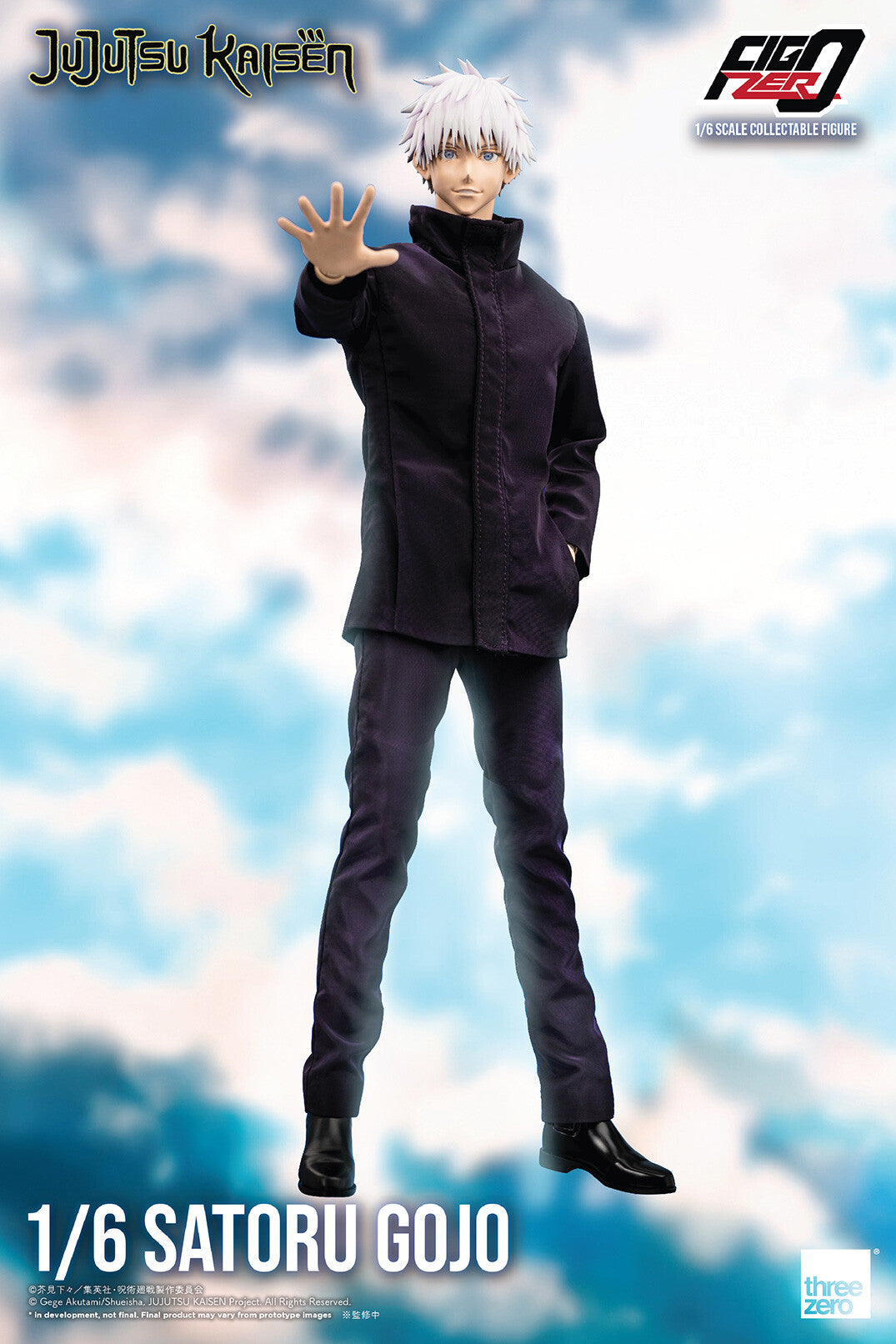 Jujutsu Kaisen - Gojo Satoru - FigZero - 1/6 (ThreeZero), Franchise: Jujutsu Kaisen, Brand: threezero, Release Date: 24. Nov 2022, Type: Action, Store Name: Nippon Figures
