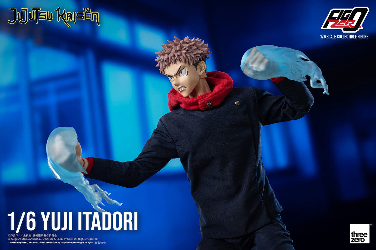 Jujutsu Kaisen - Itadori Yuji - FigZero - 1/6 (ThreeZero), Franchise: Jujutsu Kaisen, Brand: threezero, Release Date: 24. Nov 2022, Type: Action, Nippon Figures