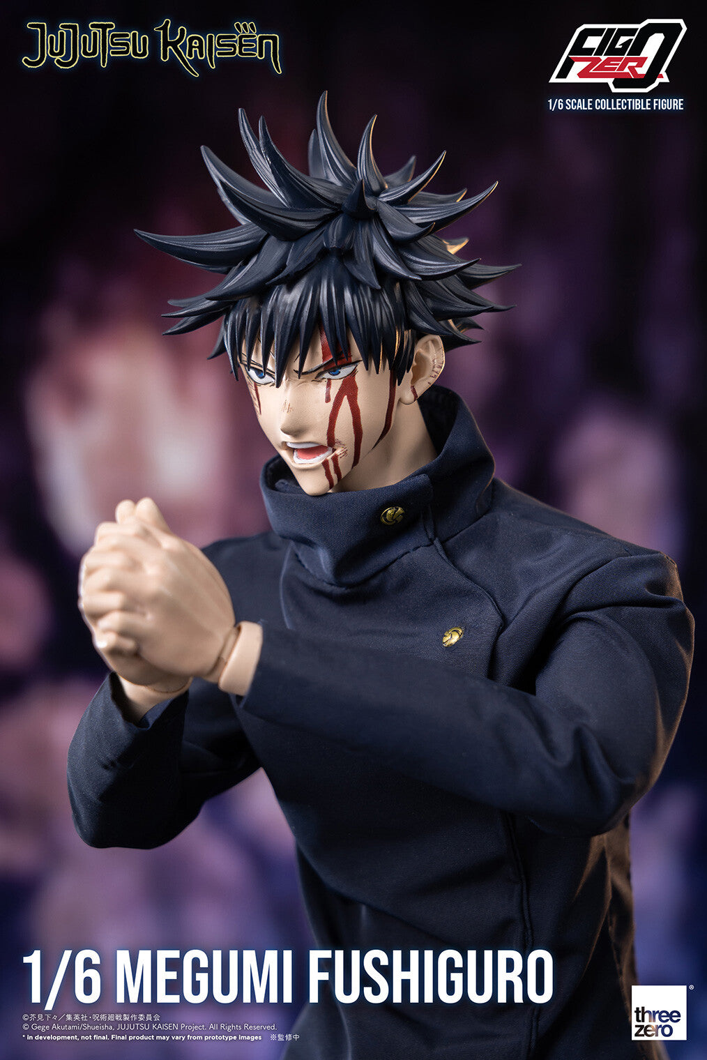 Jujutsu Kaisen - Fushiguro Megumi - FigZero - 1/6 (ThreeZero), Franchise: Jujutsu Kaisen, Brand: threezero, Release Date: 31. Aug 2022, Type: Action, Nippon Figures