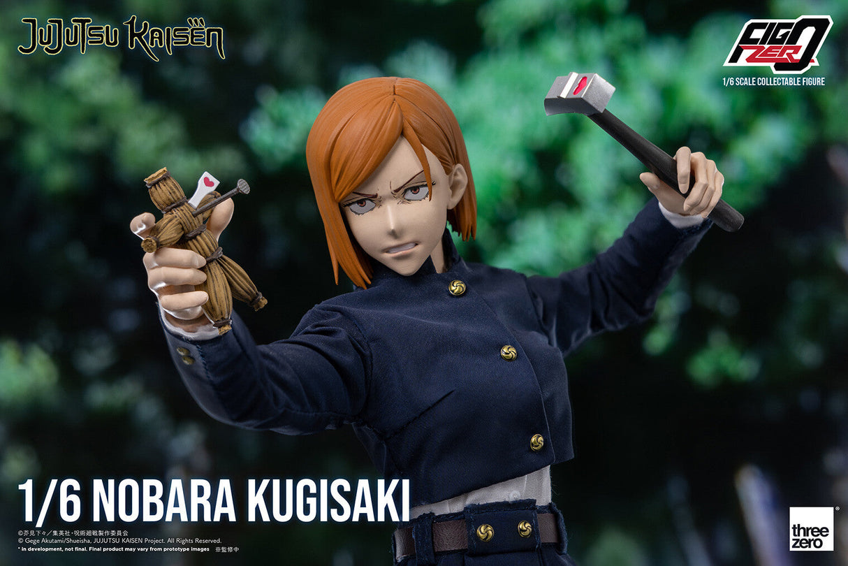 Jujutsu Kaisen - Kugisaki Nobara - FigZero - 1/6 (ThreeZero), Franchise: Jujutsu Kaisen, Brand: threezero, Release Date: 31. Aug 2022, Type: Action, Store Name: Nippon Figures