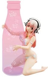 SoniComi (Super Sonico) - Sonico - Drink Holder - White Pearl (FuRyu), Release Date: 01. Dec 2015, Nippon Figures