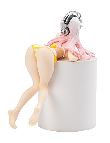 SoniComi (Super Sonico) - Sonico - Noodle Stopper Figure - Border Yellow, Franchise: SoniComi (Super Sonico), Brand: FuRyu, Store Name: Nippon Figures