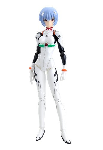 Evangelion Shin Gekijouban - Ayanami Rei - Figma #091 - Plugsuit Ver. (Max Factory), Franchise: Evangelion Shin Gekijouban, Release Date: 19. May 2011, Dimensions: H=140 mm (5.46 in), Material: ABS, POM, PP, PVC, Nippon Figures