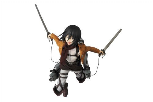 Attack on Titan - Mikasa Ackerman - Real Action Heroes #648 - 1/6 (Medicom Toy), Franchise: Attack on Titan, Release Date: 20. Aug 2014, Dimensions: H=300 mm (11.7 in), Scale: 1/6, Material: ABS, FABRIC, PVC, Nippon Figures