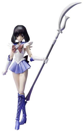 Bishoujo Senshi Sailor Moon - Bishoujo Senshi Sailor Moon Super - Sailor Saturn - S.H.Figuarts (Bandai), Franchise: Bishoujo Senshi Sailor Moon, Release Date: 23. Aug 2014, Dimensions: H=130 mm (5.07 in), Material: ABS, PVC, Nippon Figures