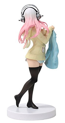 SoniComi (Super Sonico) - Sonico - Seikatsu Micchaku Shuzai Special Figure - Clothes Changing Time Ver., Franchise: SoniComi (Super Sonico), Brand: FuRyu, Type: Prize, Store Name: Nippon Figures