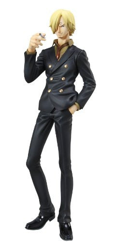 Sanji Figure | Portrait Of Pirates Sailing Again, Franchise: One Piece, Brand: MegaHouse, Release Date: 30. Nov 2012, Type: General, Dimensions: H=230 mm (8.97 in), Scale: 1/8, Material: PVC, Nippon Figures